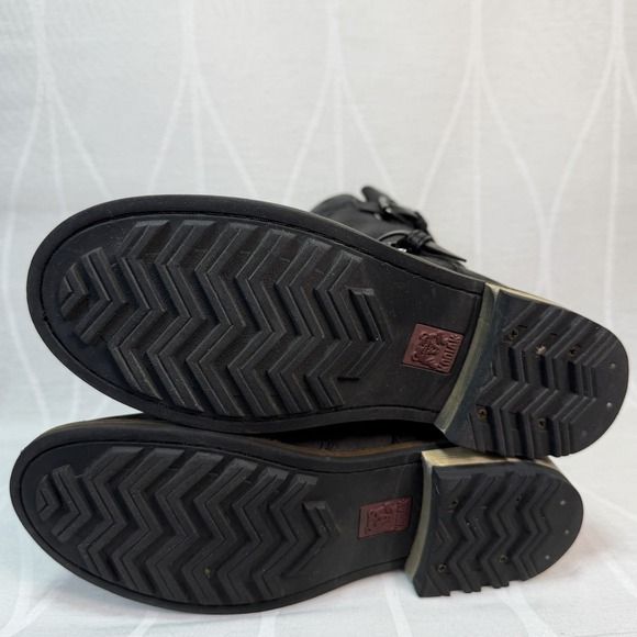 Kodiak‎ Alcona Waterproof Black Leather Motorcycle Boots Womens Size 6 - Picture 7 of 10